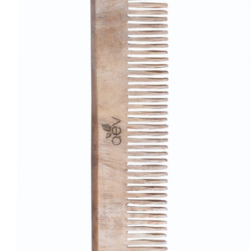 Neem Wood Hair Comb Mini